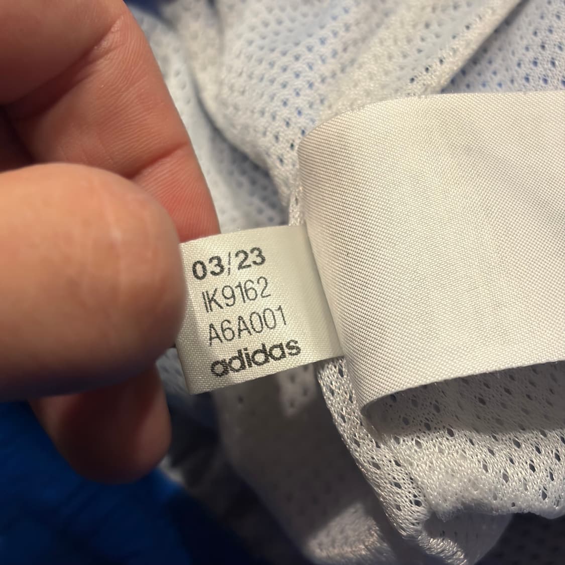 [M] 아디다스 x 275C 블루 나일론 팬츠 반바지 D415 상품이미지5