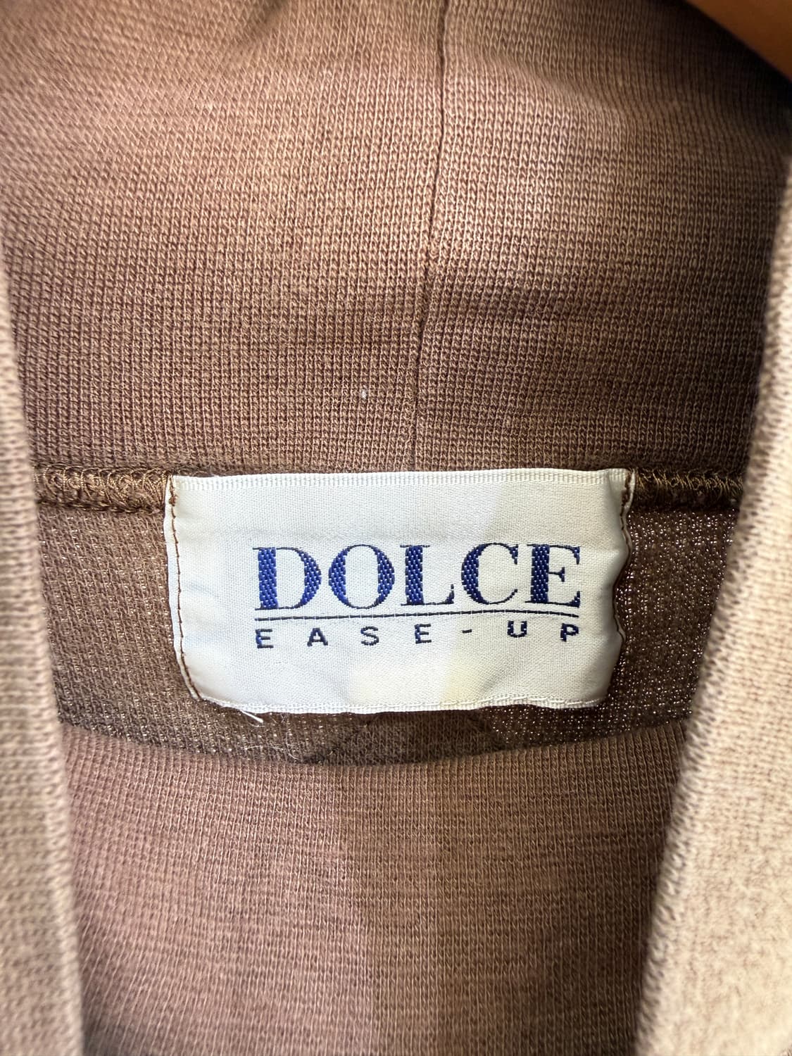 빈티지 DOLCE (Made in Japan) 자수 포켓 와플 터틀넥 상품이미지7