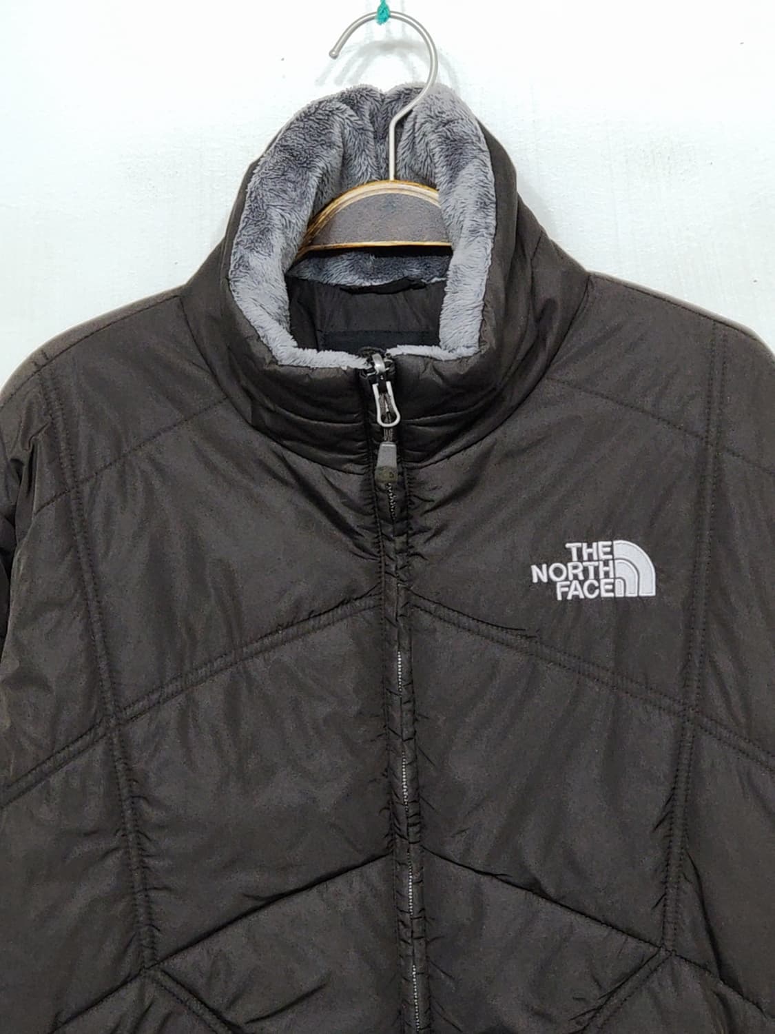(100) 노스페이스 패딩점퍼 브라운 경량 자켓  상품이미지2