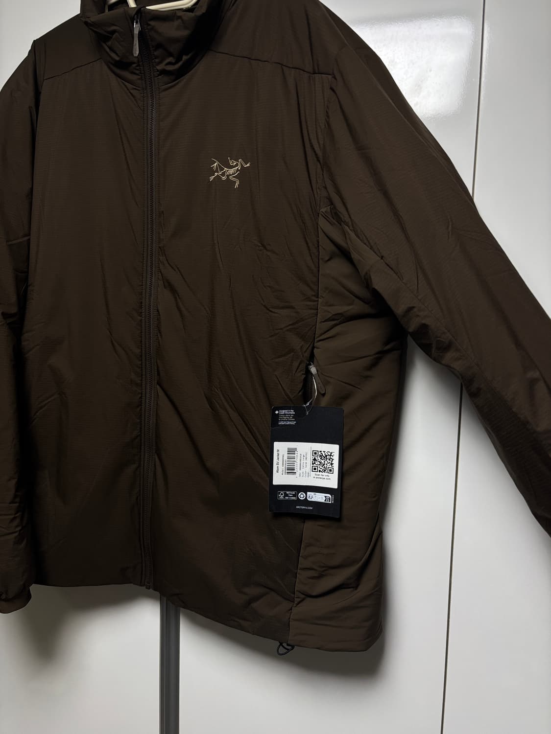 [새상품, XL] 아크테릭스 아톰SV 자켓 초콜렛 브라운 상품이미지4