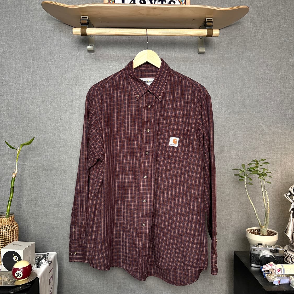칼하트 체크셔츠 상품이미지2