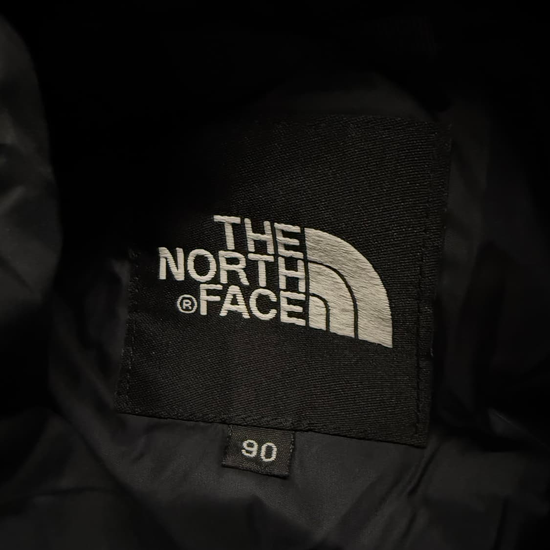 [정품/90] 노스페이스 블랙 패딩 조끼 b19 상품이미지4