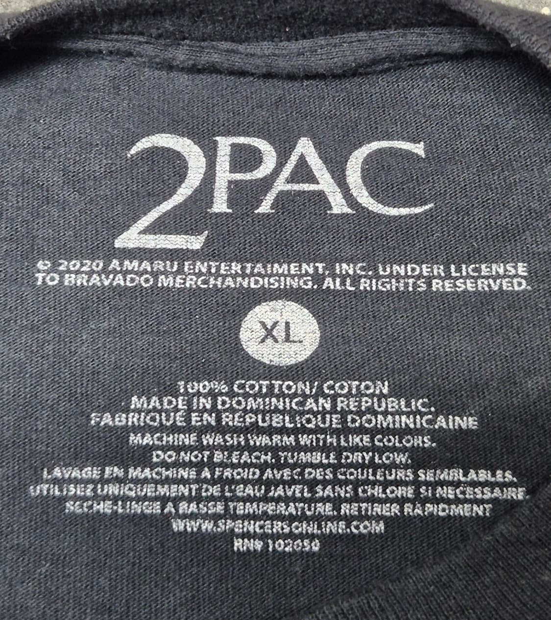 [XL]투팍 오피셜 티셔츠 -165 상품이미지4