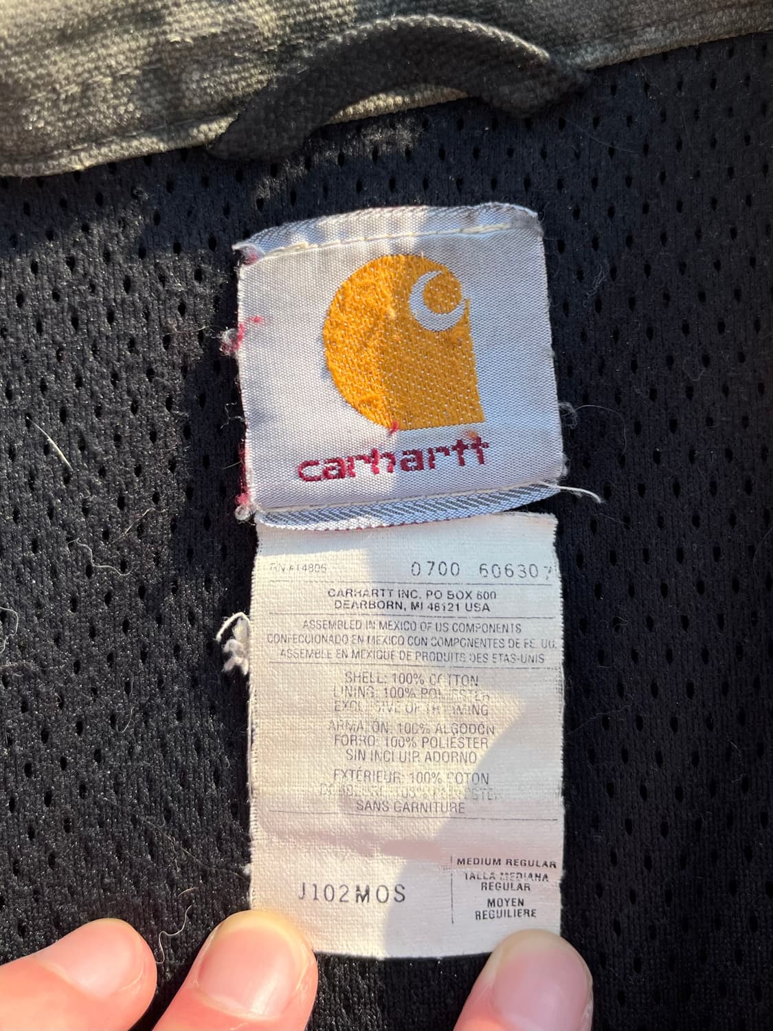 00s carhartt santafe J102 (M) 상품이미지7