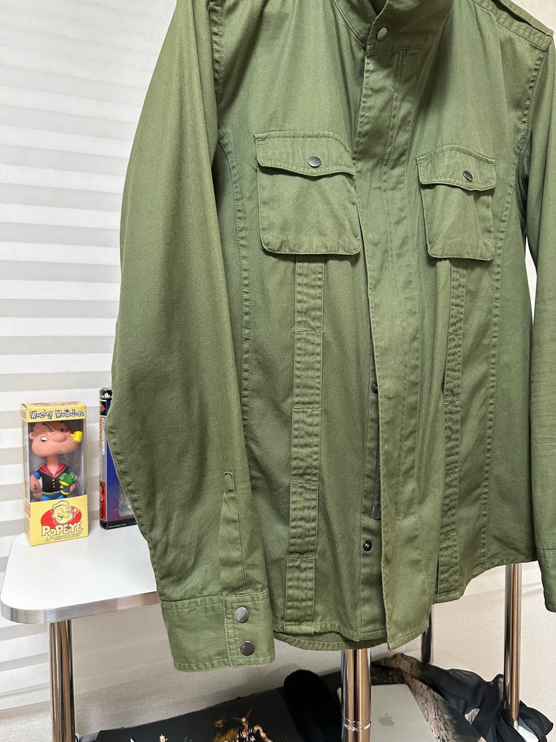 BEAMS HEART Military Shirt Jacket 상품이미지3