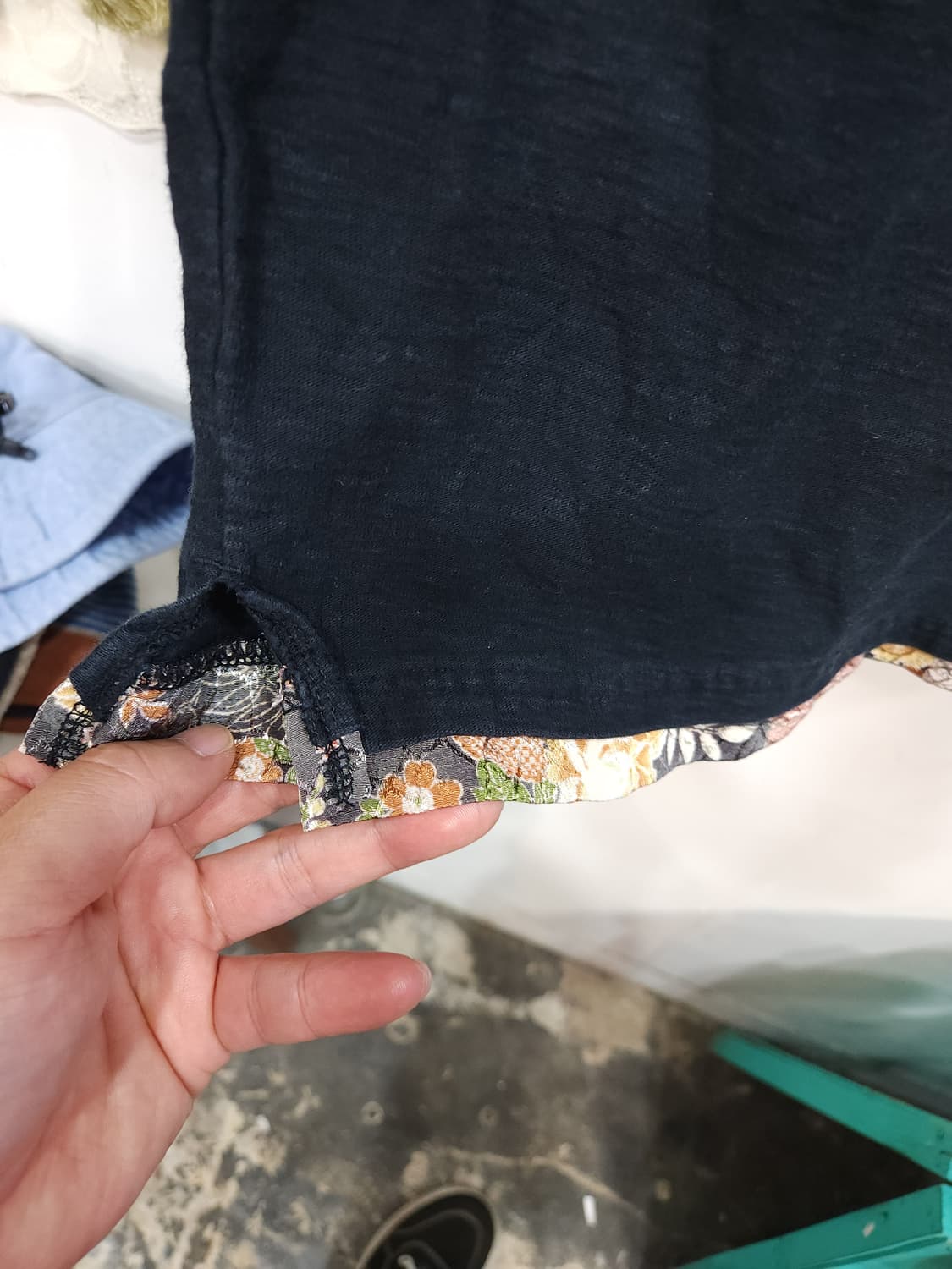 카라쿠리타마시 잉어자수 긴팔 티셔츠

 상품이미지8