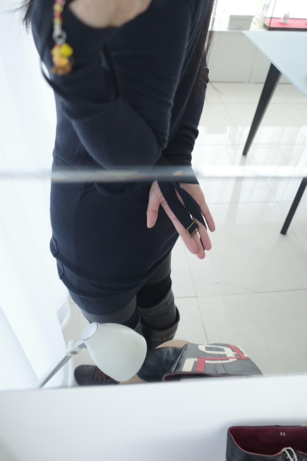 Button long cashmere blended cardigan 상품이미지4