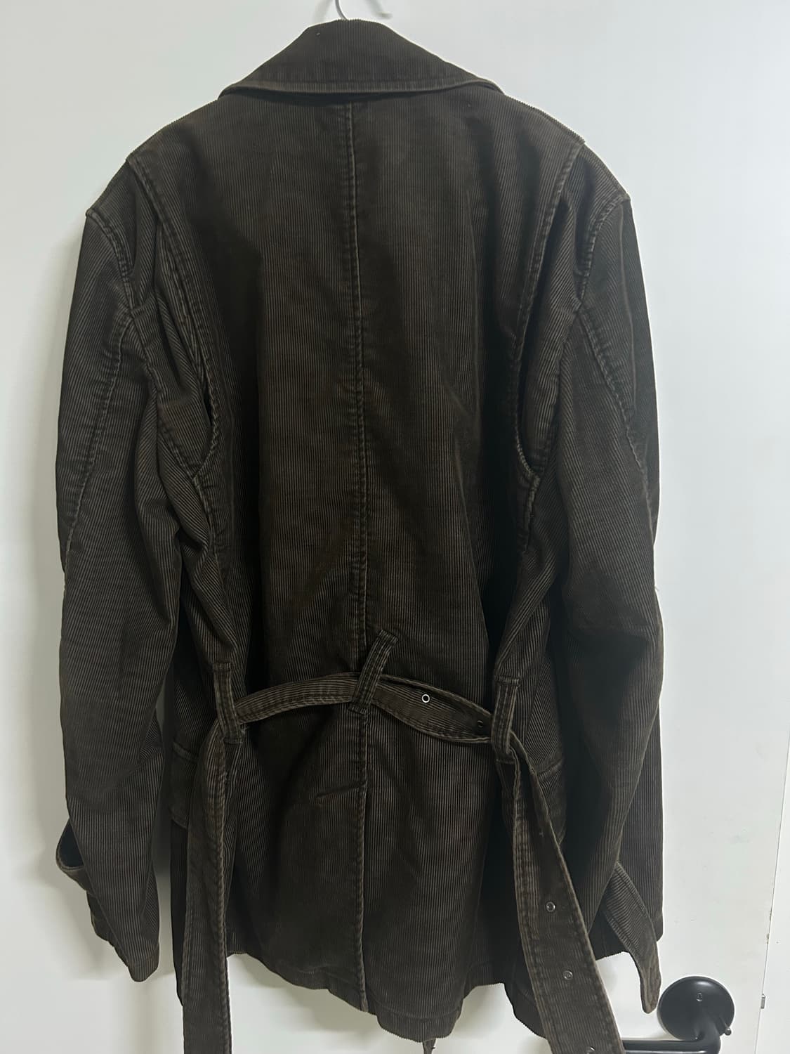 PPFM 코듀로이 사선 지퍼 자켓 상품이미지2