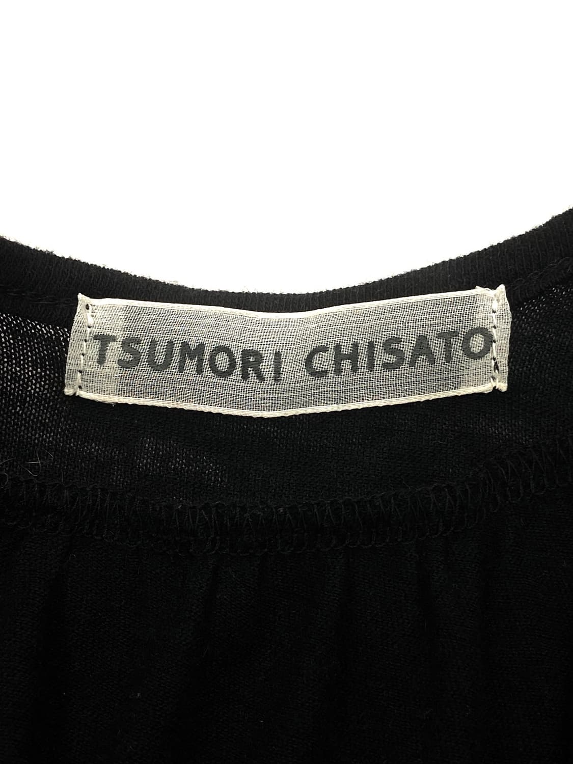 Tsumori chisato .. black ruffle tOp 상품이미지5