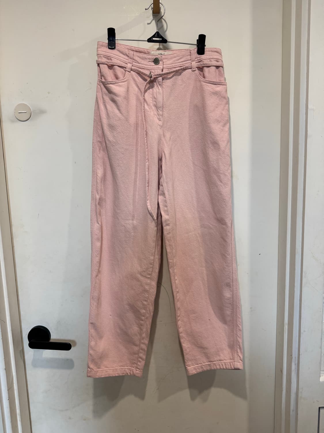 athe 아떼바네사브루노 핑크 데님 팬츠 상품이미지3