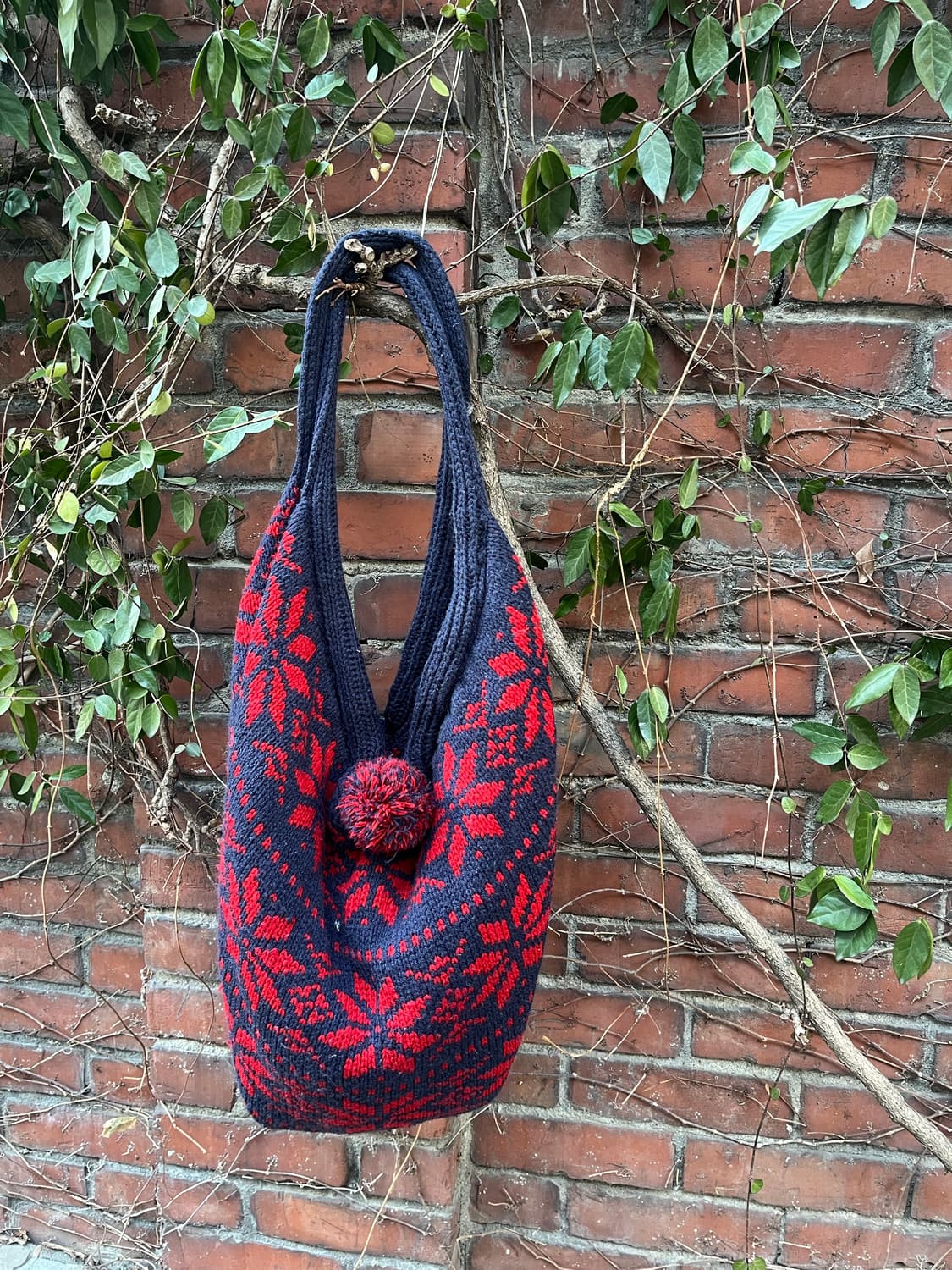 Beams boy 뜨개질 토트&백팩 상품이미지2