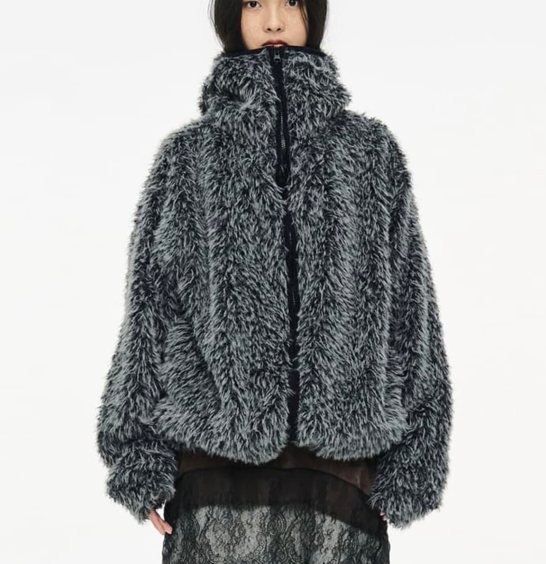 세릭 Hairy Balaclava Zip Up 바라클라바 집업 상품이미지1