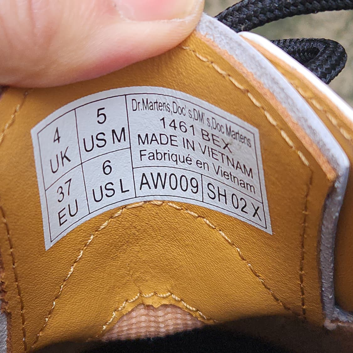[4UK] 닥터마틴 1461 BEX 화아트 (230~235) 상품이미지8