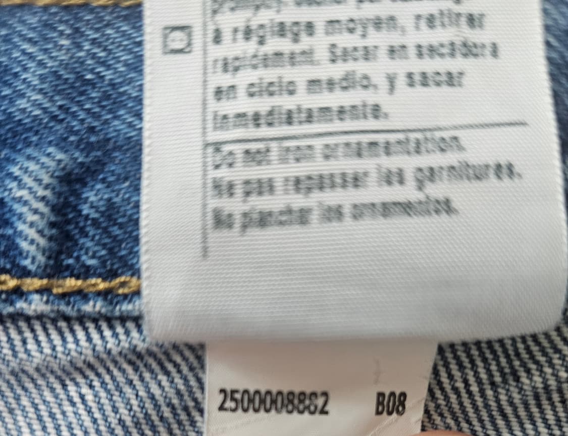 칼하트 더블니 데님 허리 38X30 상품이미지7