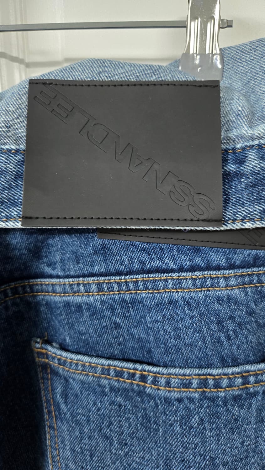 신앤리 디테쳐블 더블데님팬츠 상품이미지6