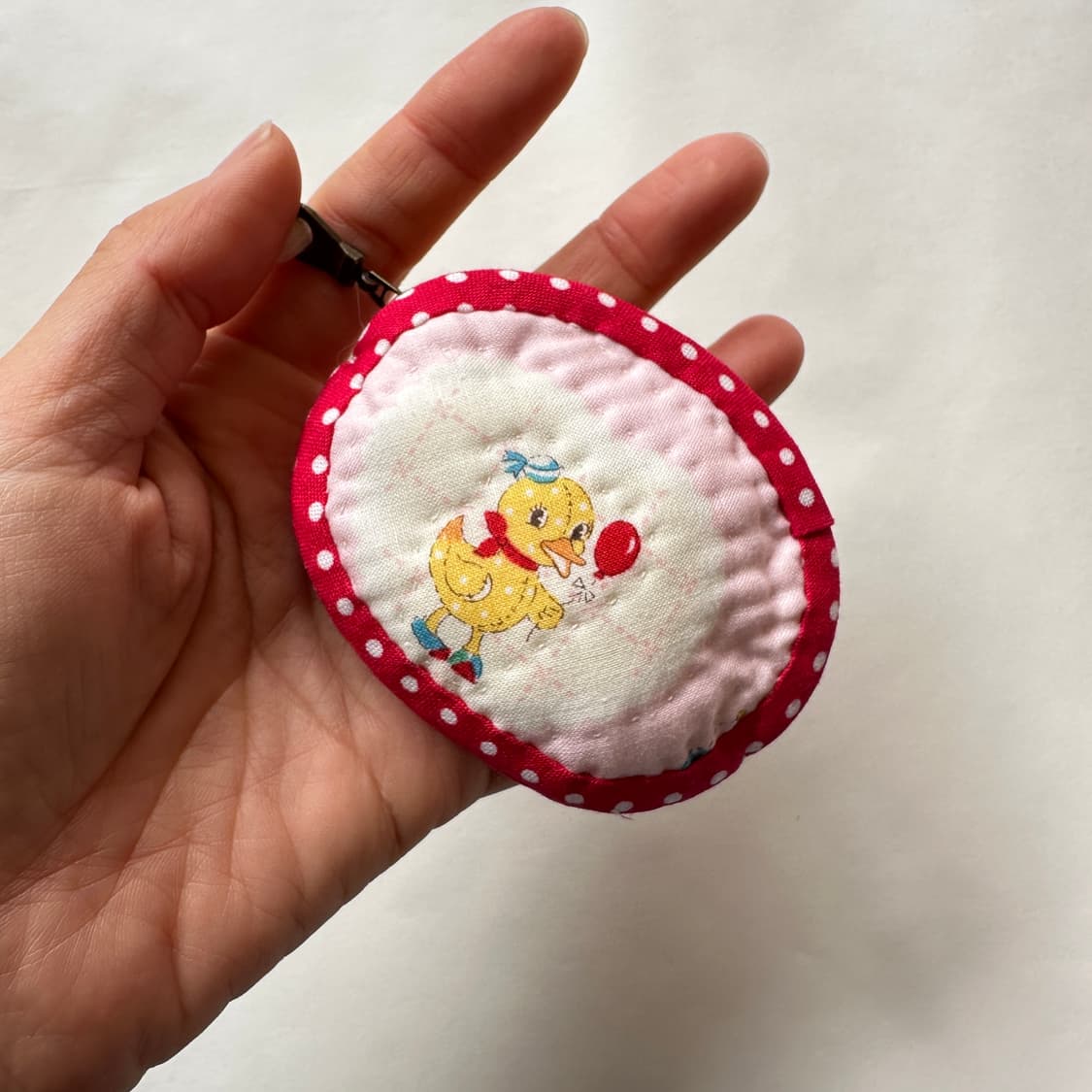 퀼트 에어팟파우치 / 동전지갑 / 키링 / 핸드메이드 상품이미지5