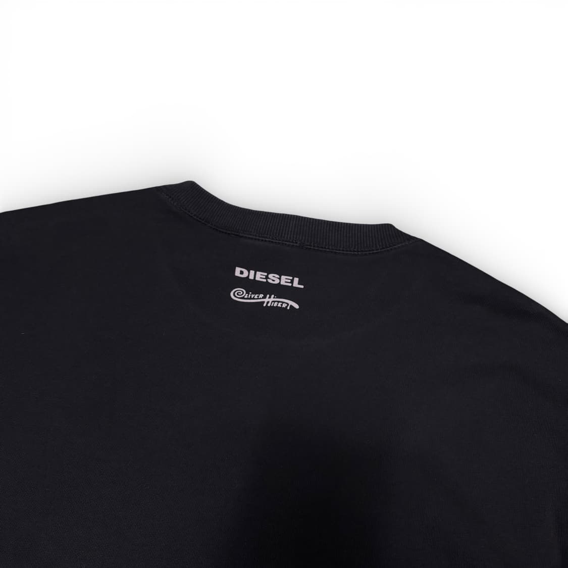 XL 디젤 X oliver hibert 블랙 맨투맨 상품이미지4