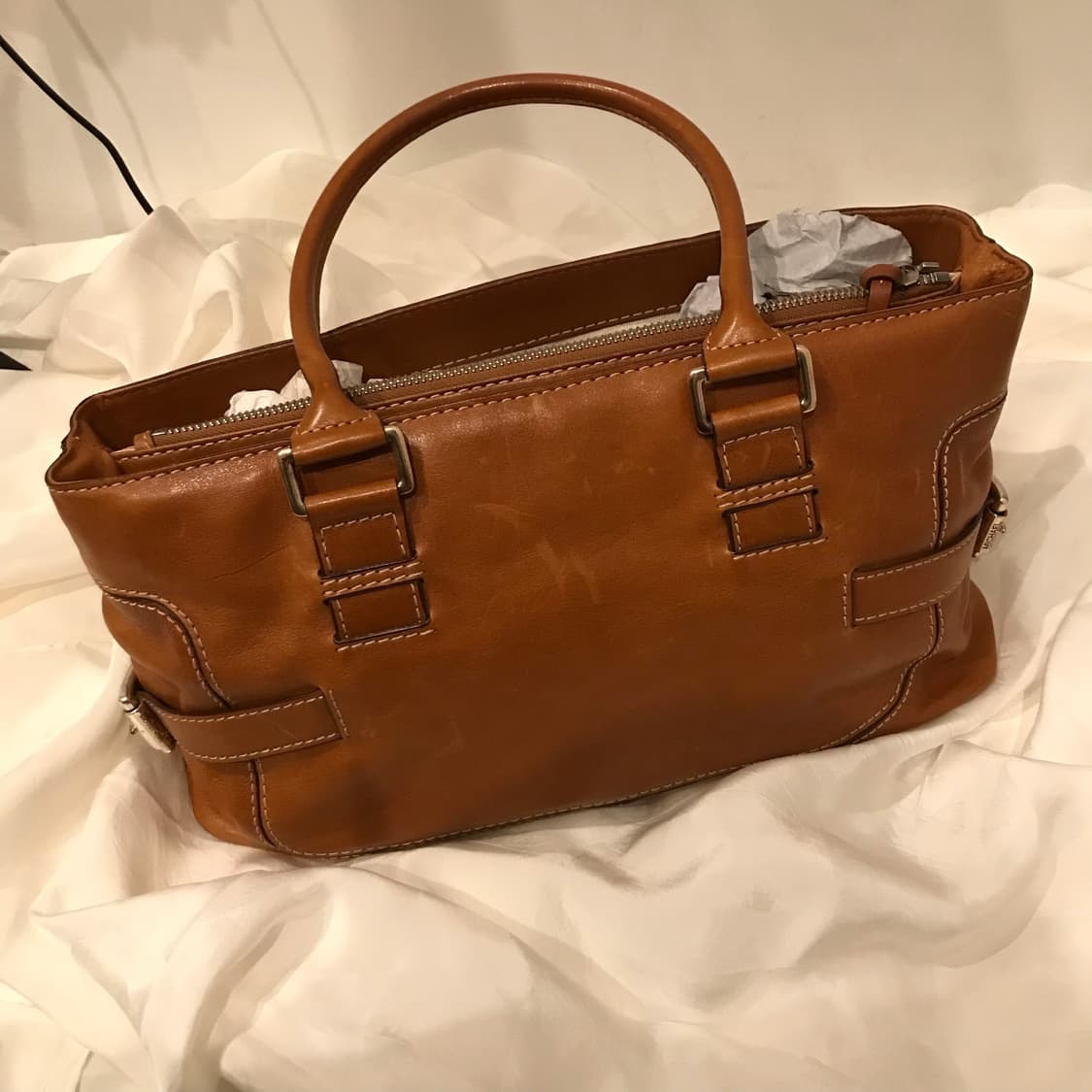 Michael Kors 마이클코어스 카멜 레더 토트백 상품이미지2