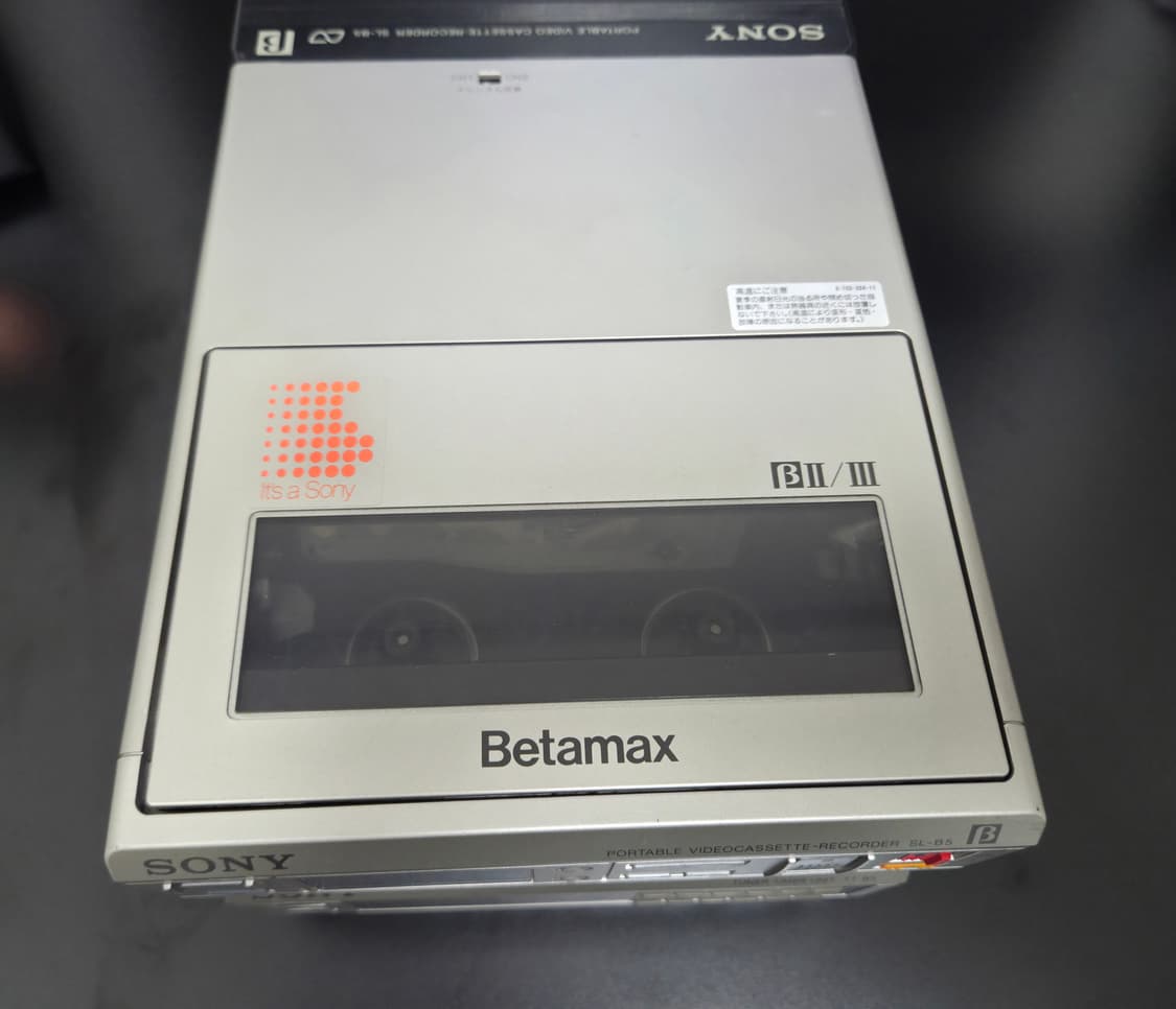 소니 베타맥스 비디오 테이프 레코더 Sl-B5 상품이미지8