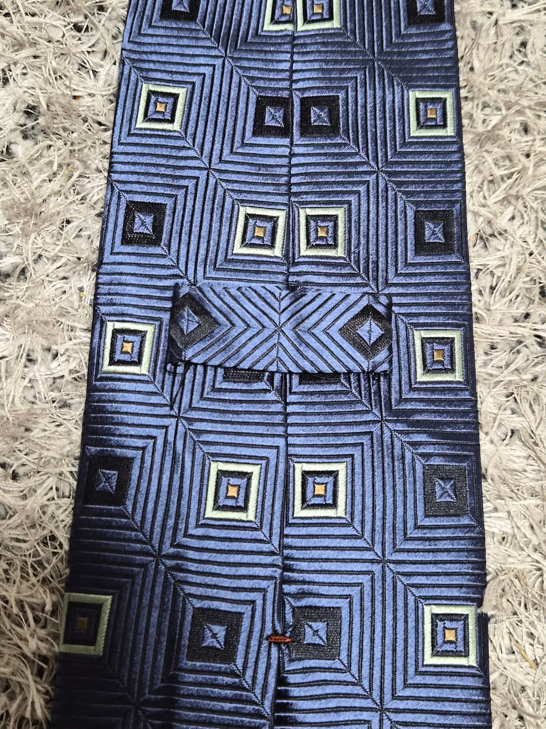 에르메네질도제냐Zegna 패턴 넥타이 Free - N76 상품이미지4