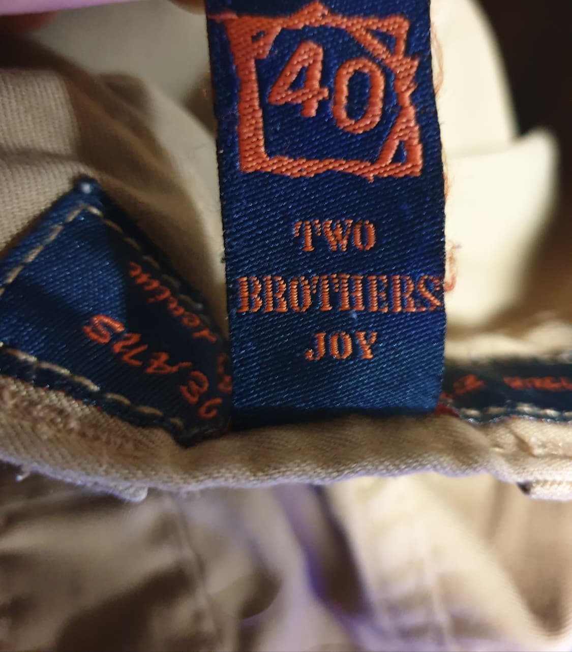 (빈티지) TBJ 투 브라더스 조이 스트레치 코튼 팬츠 브라운(40) 상품이미지5