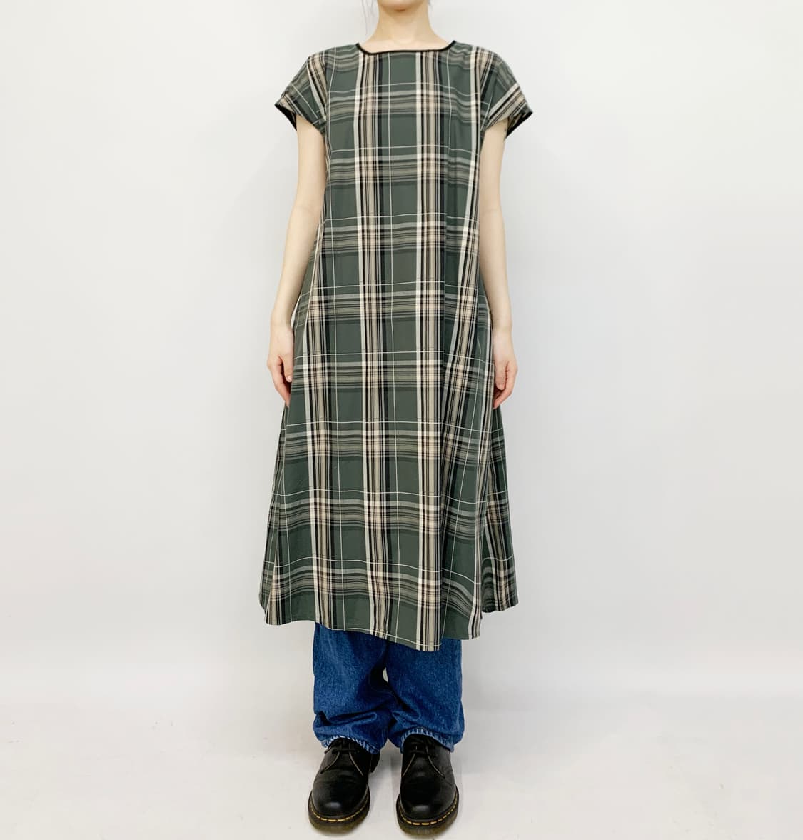 KOIBITO MISAKI 체크 원피스 상품이미지1