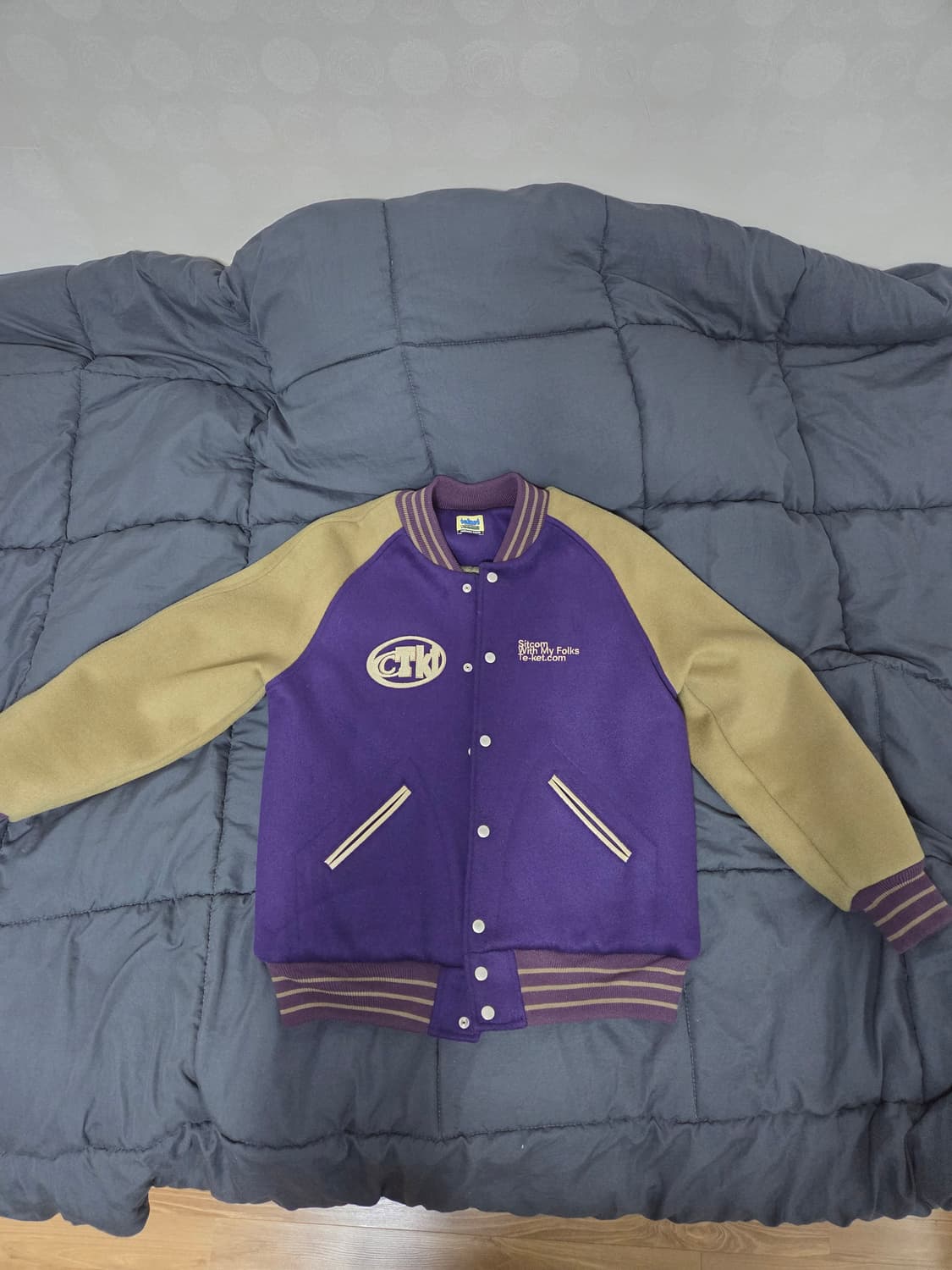 테켓 바시티 퍼플 m사이즈 상품이미지1