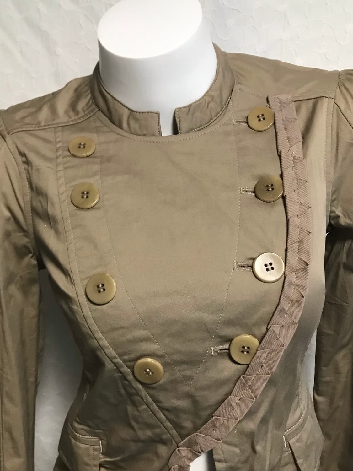 빈티지 아디다스x스텔라맥카트니 00s 아카이브 나폴레옹 버튼 자켓 상품이미지3