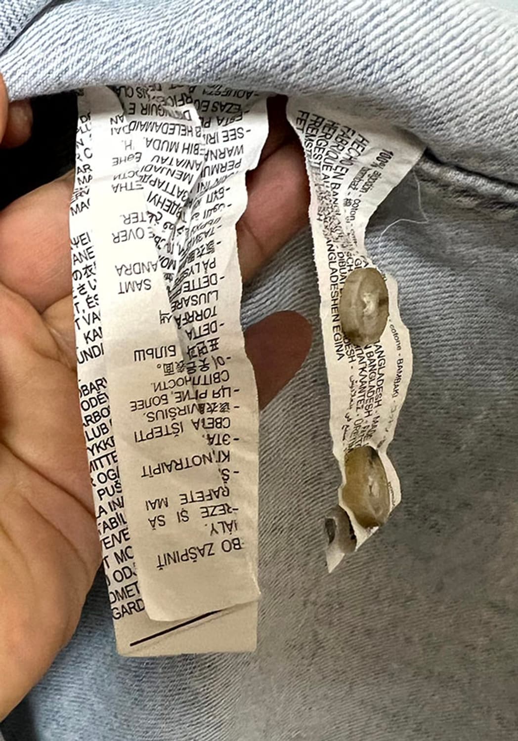 ZARA 자라 남자 데님셔츠 헤비 청남방 투포켓 추동 L 100-105 상품이미지4