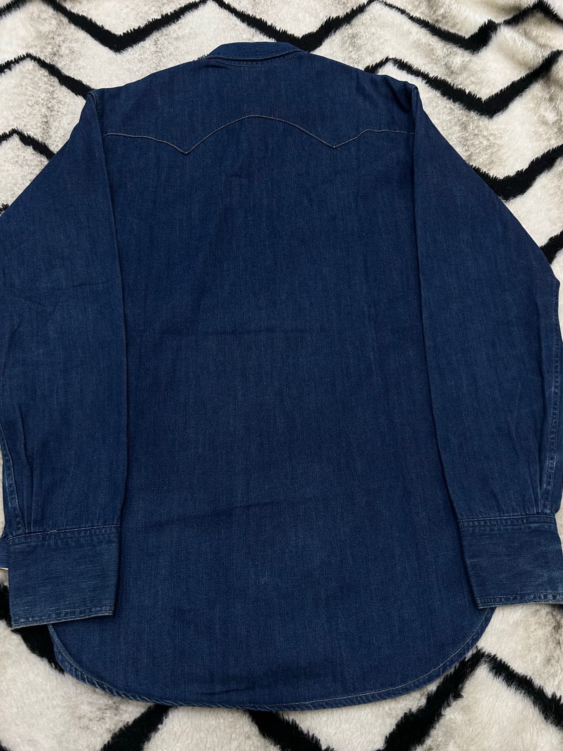 [L]조맥코이 랜치맨 웨스턴 데님셔츠/스냅버튼/진청 상품이미지3