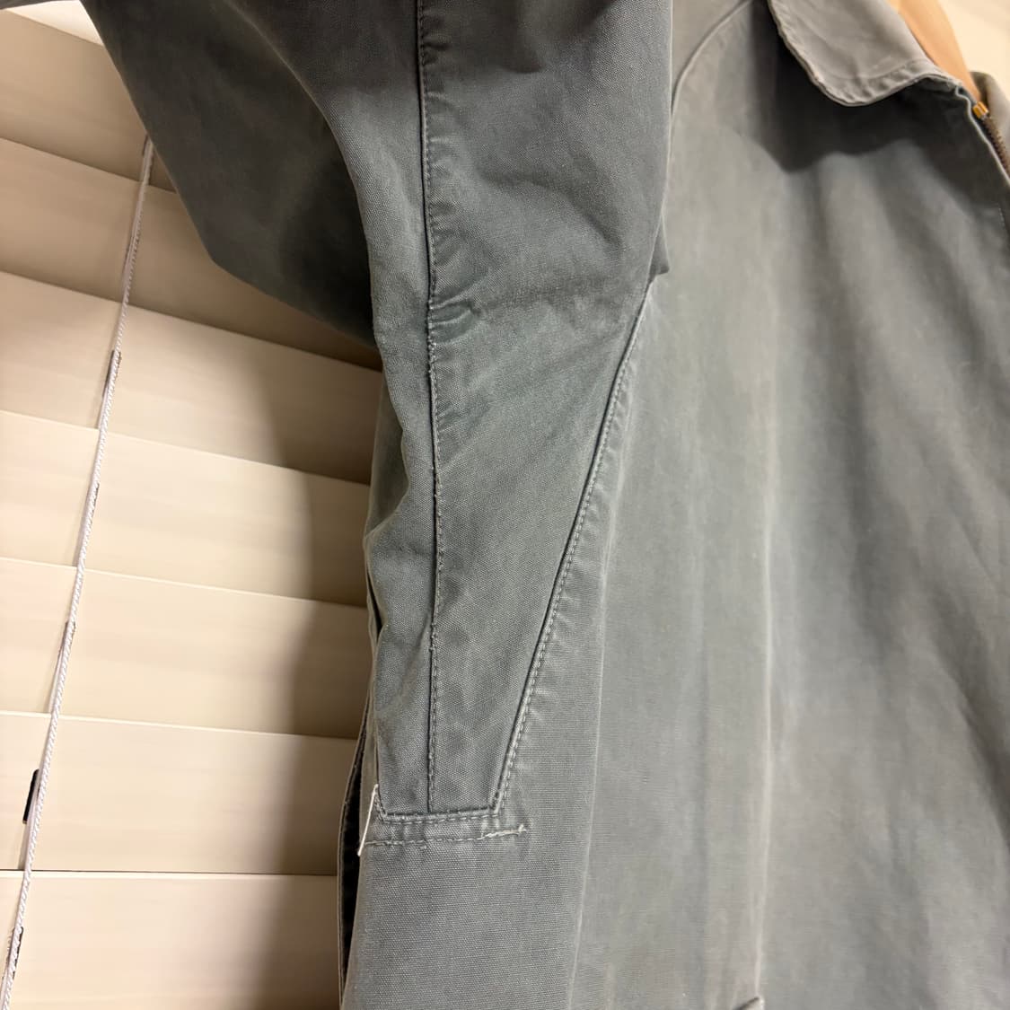 50s 유로 빈티지 선 페이드 프렌치 워크 자켓 헌팅 자켓 아카이브 L 상품이미지7