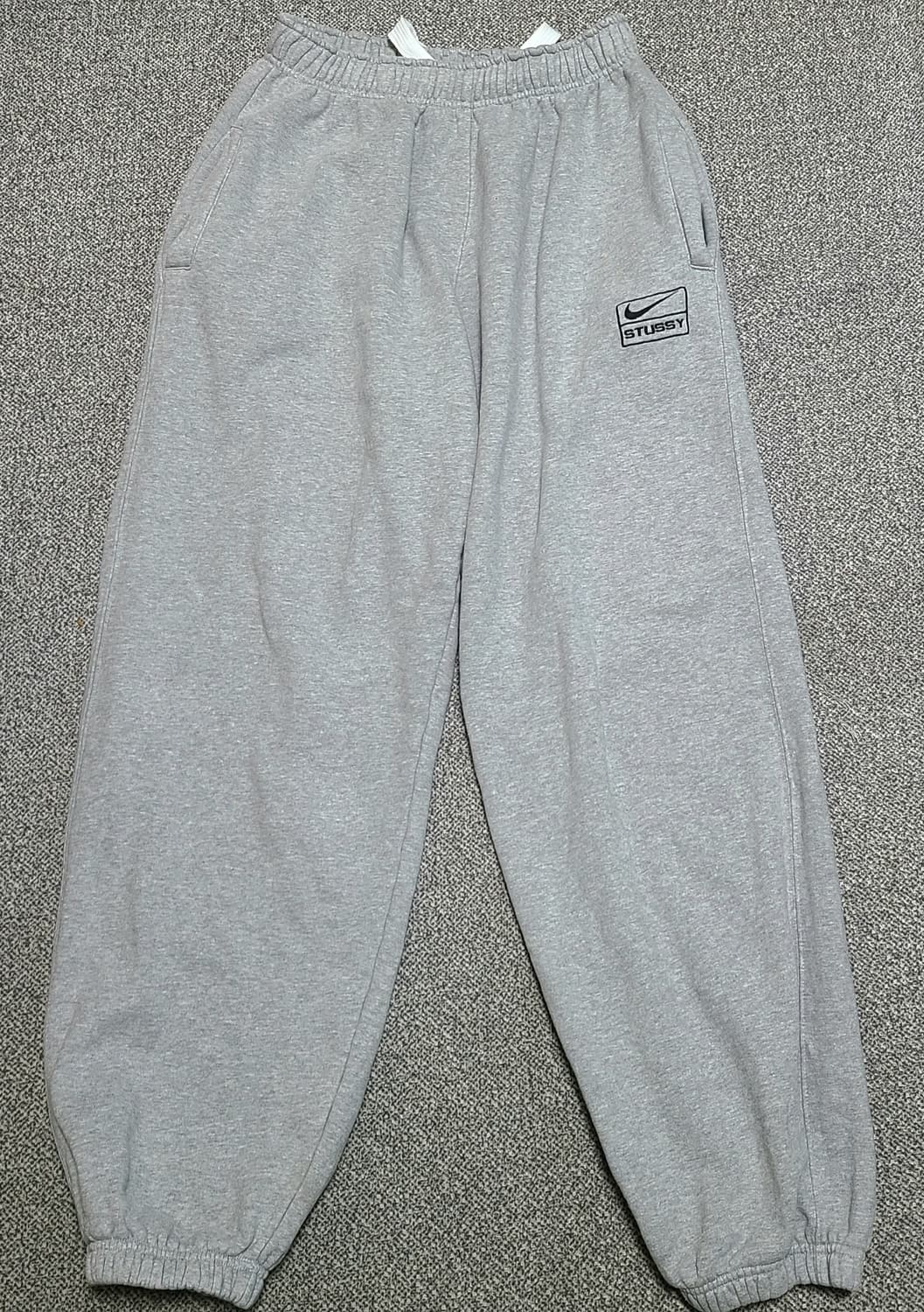 나이키 x 스투시 NRG 플리스 팬츠 다크 그레이 헤더  28 -30 인 상품이미지1