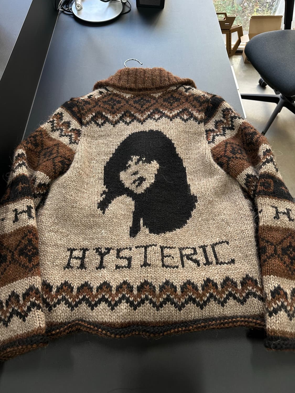 히스테릭글래머 히스걸빅로고 사선지퍼 코위찬 상품이미지6