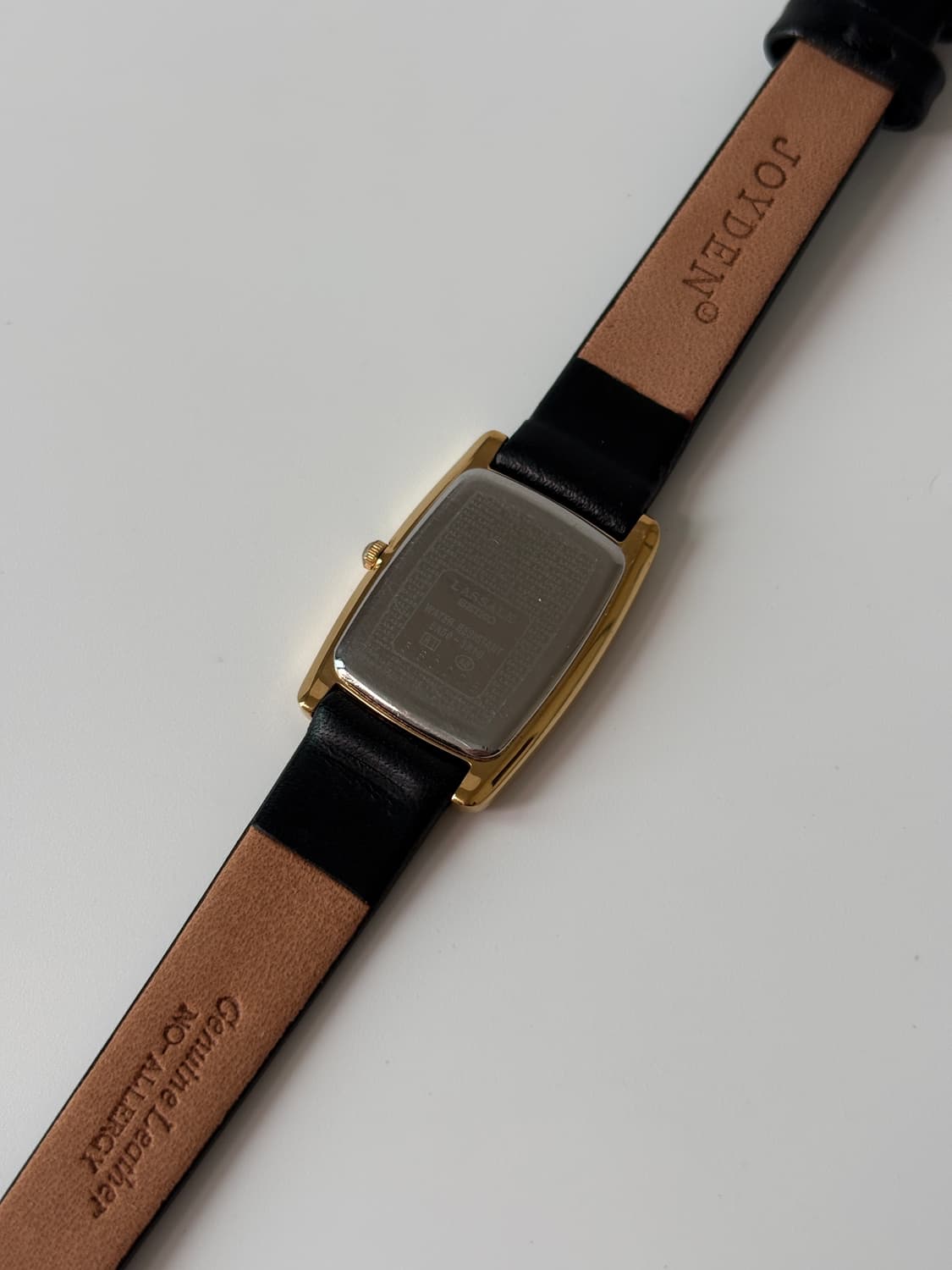 1980s Lassale Gold Tank Ladies Quartz 상품이미지7