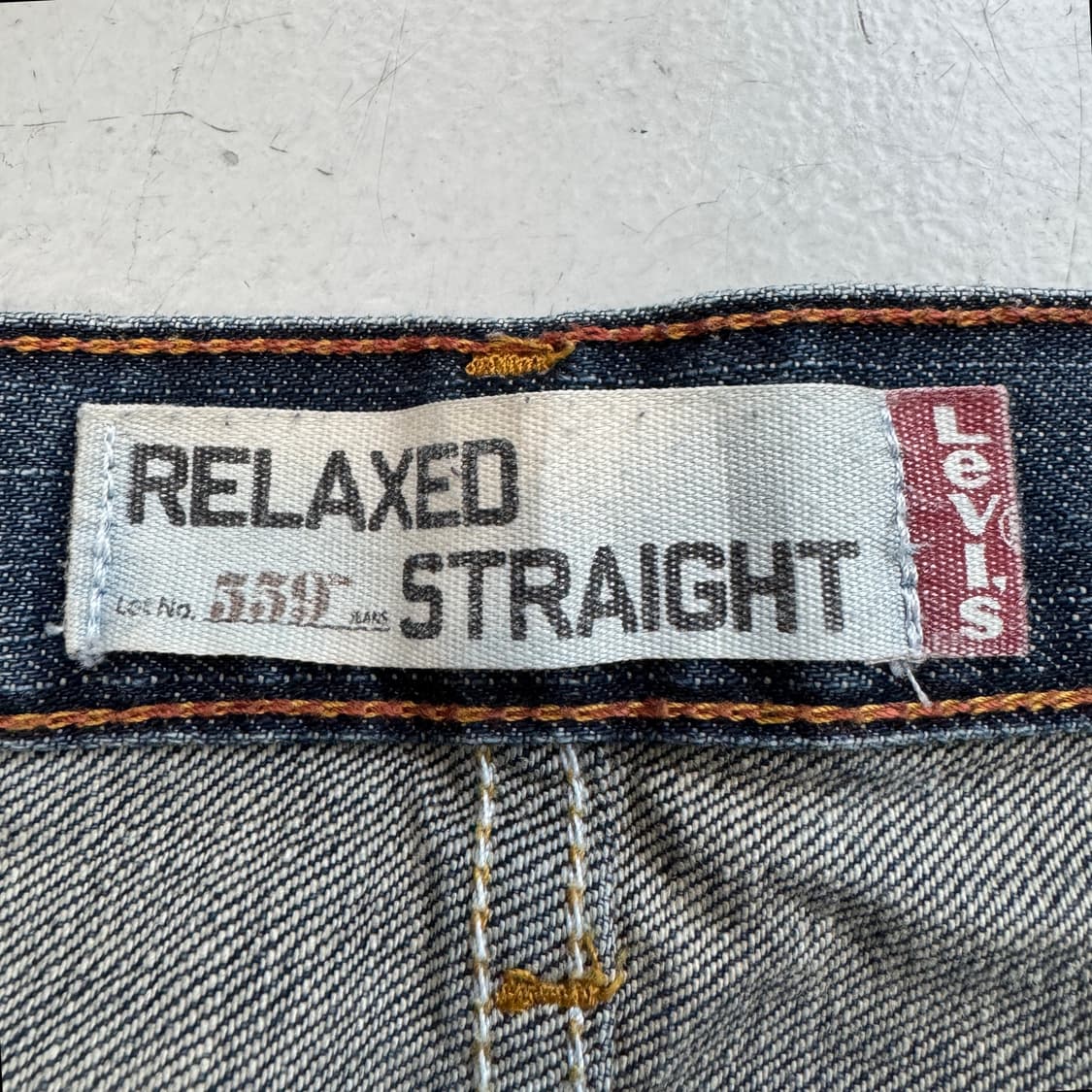 리바이스 559 새깅 워싱 스케이터 와이드 데님팬츠 상품이미지8