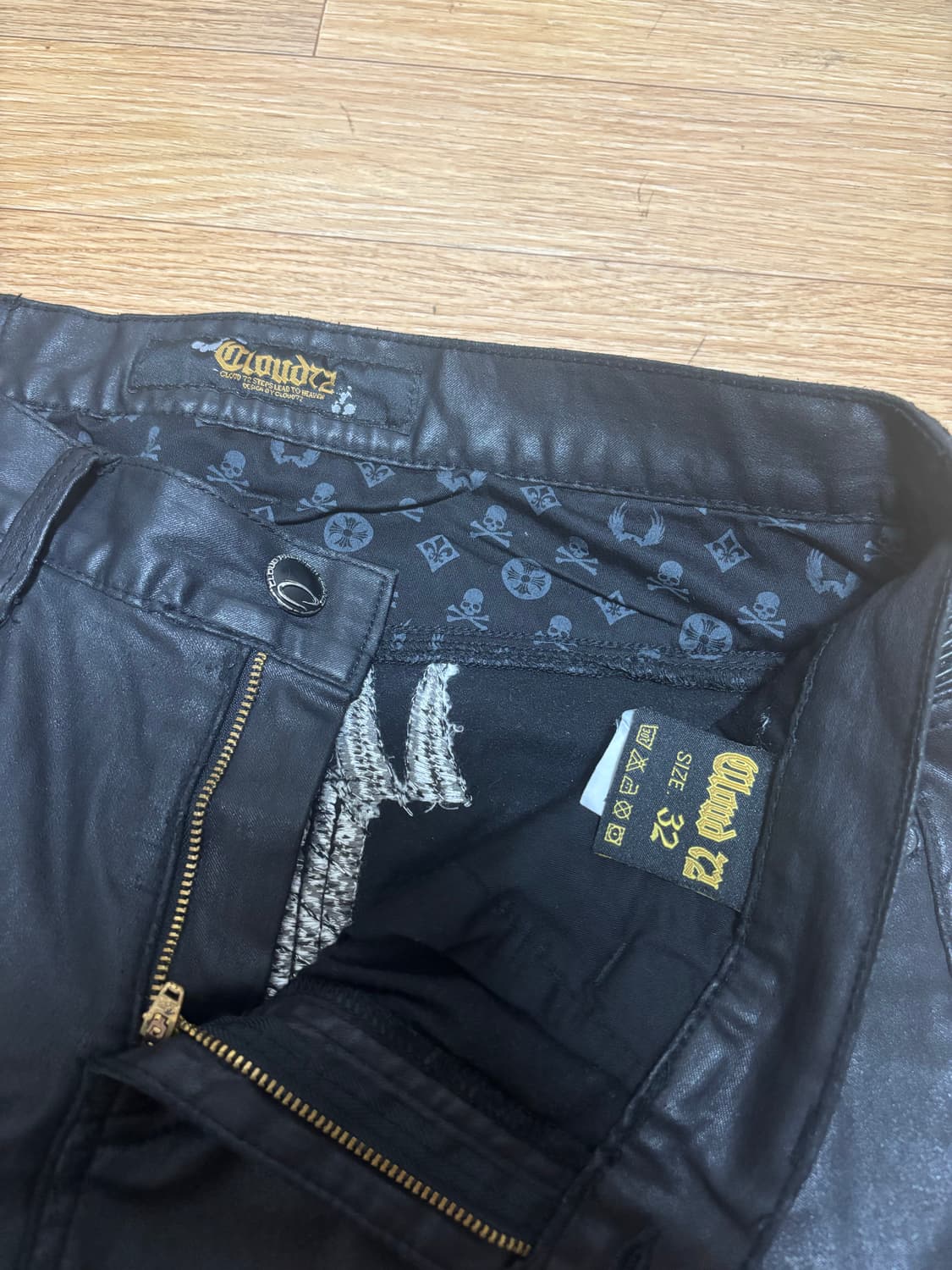 Cloud72 레더 패치 블랙 상품이미지7