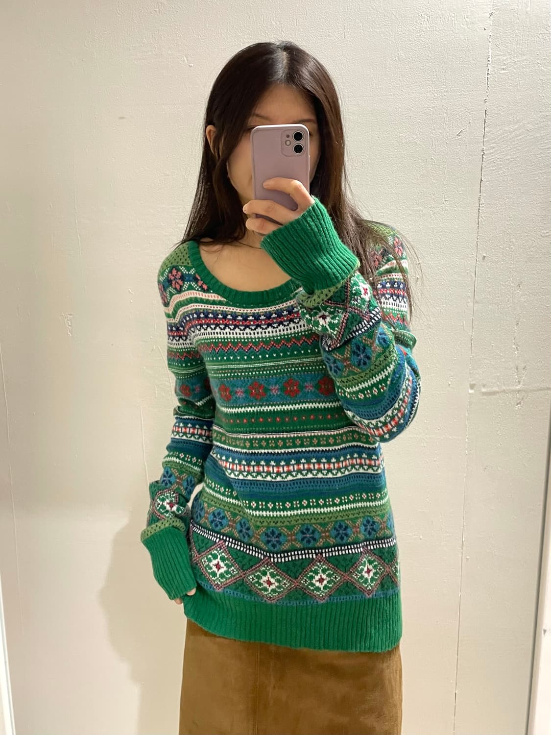 H&M 상위 L.O.G.G.라인 페어아일니트 상품이미지1