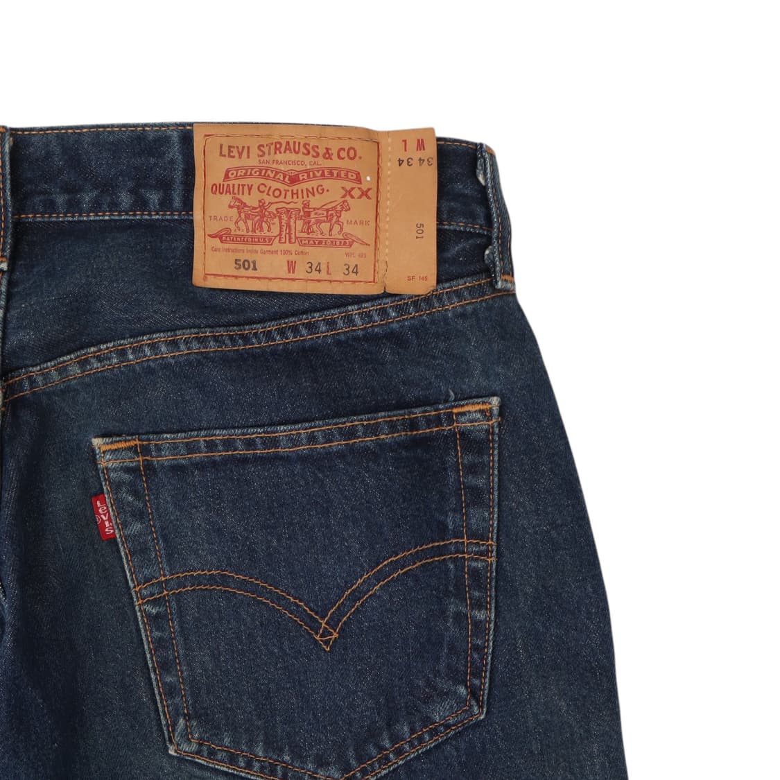 리바이스 501 오리지널 핏 데님팬츠 상품이미지6
