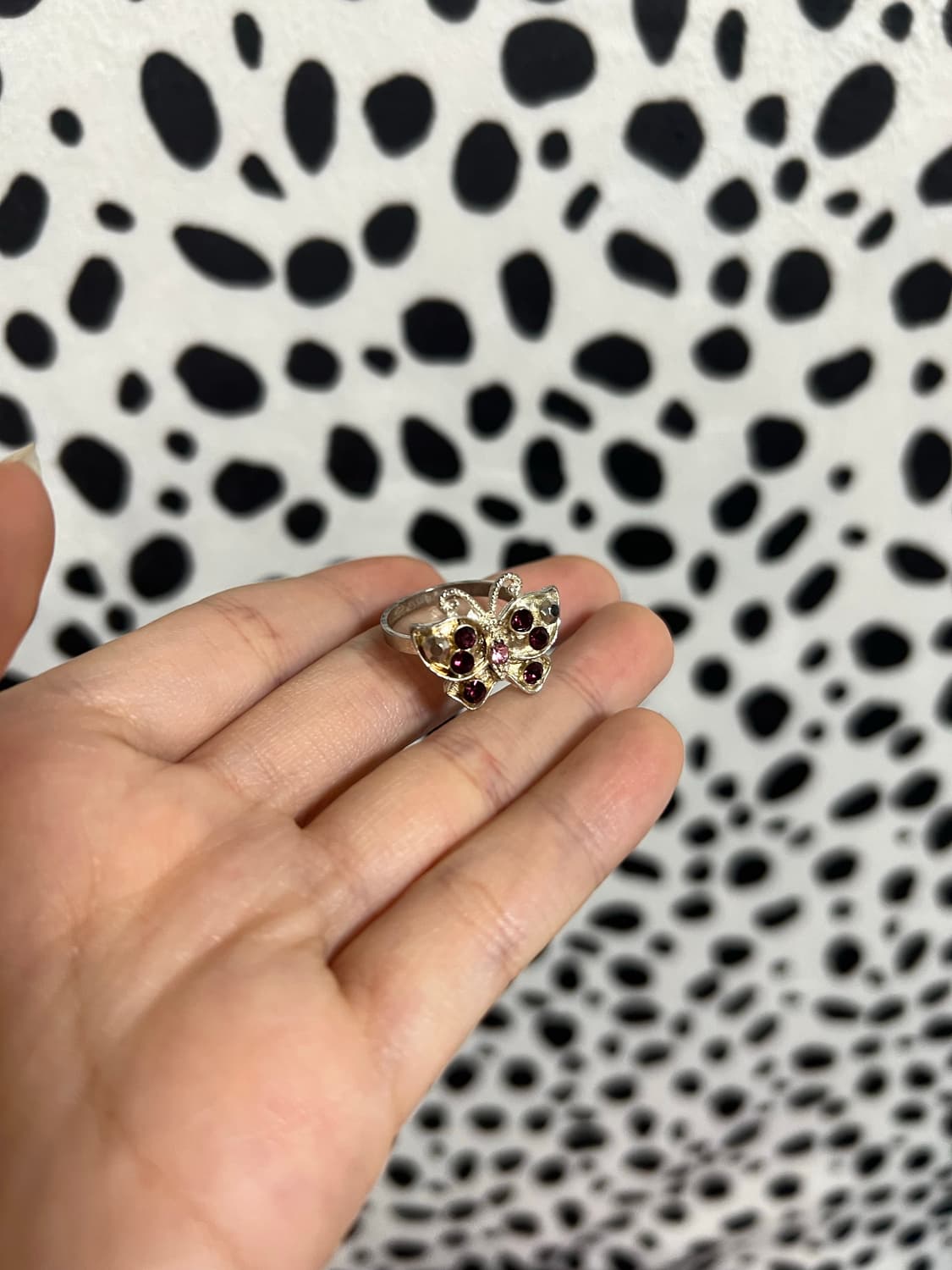 레테 빈티지 페어리 오리엔탈 나비 반지 상품이미지4