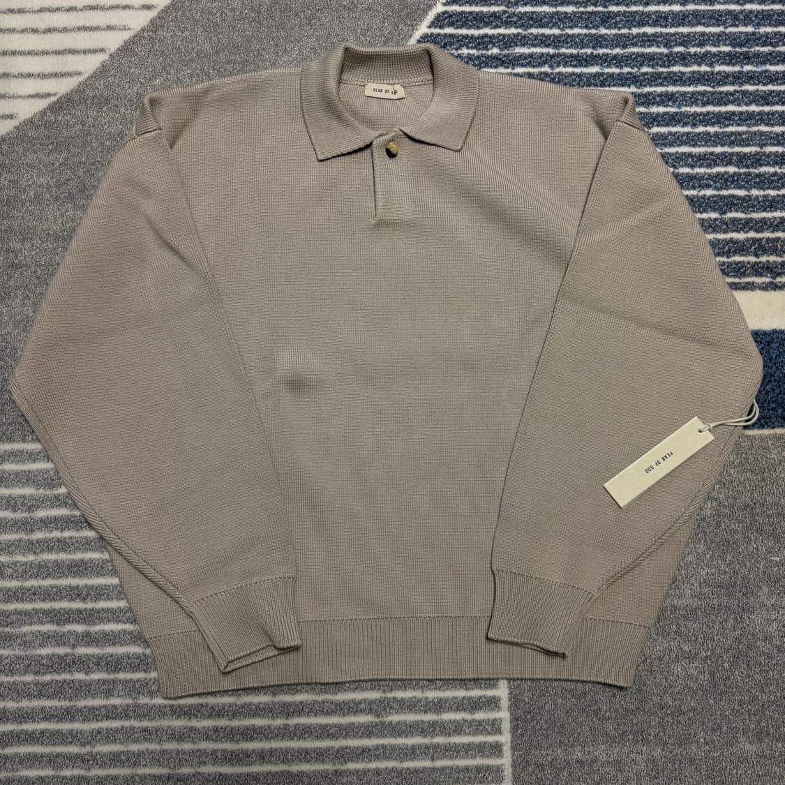 피어오브갓 이터널 버진 메리노 울 폴로셔츠 카라티 스웨터 새상품 상품이미지1