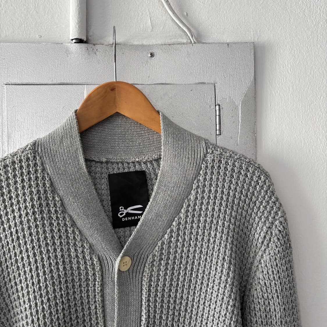 DENHAM 그레이 니트 가디건 상품이미지2