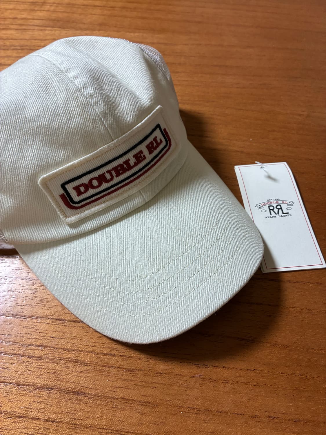 RRL 더블알엘 로고 패치 트윌 트러커 캡 상품이미지2