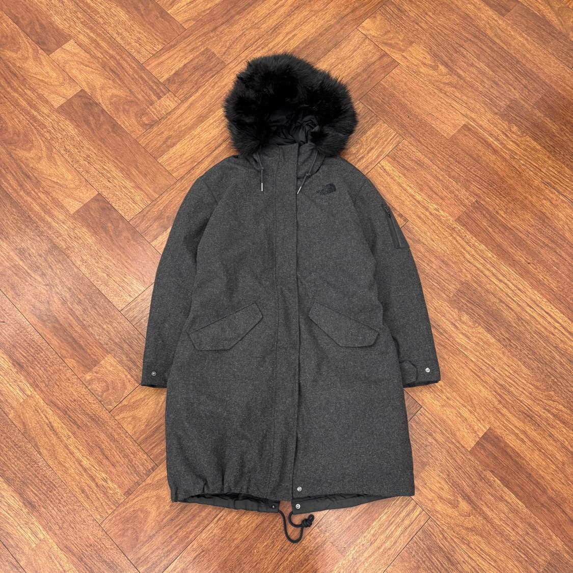 여성용 M(XL) 노스페이스 나보르 다운 코트  상품이미지1