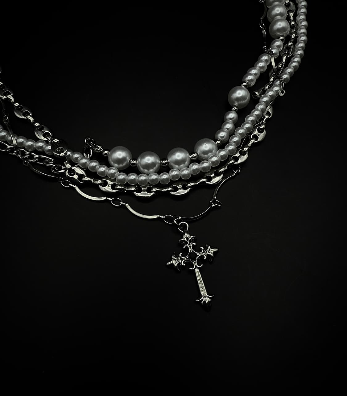 pcr053 twisted pearl necklace 상품이미지9