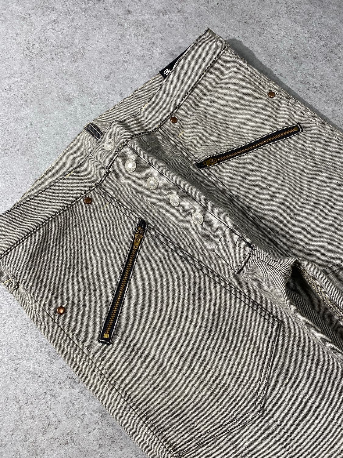 [34] Evisu 에비수 재팬 리버서블 리지드 데님팬츠 상품이미지6