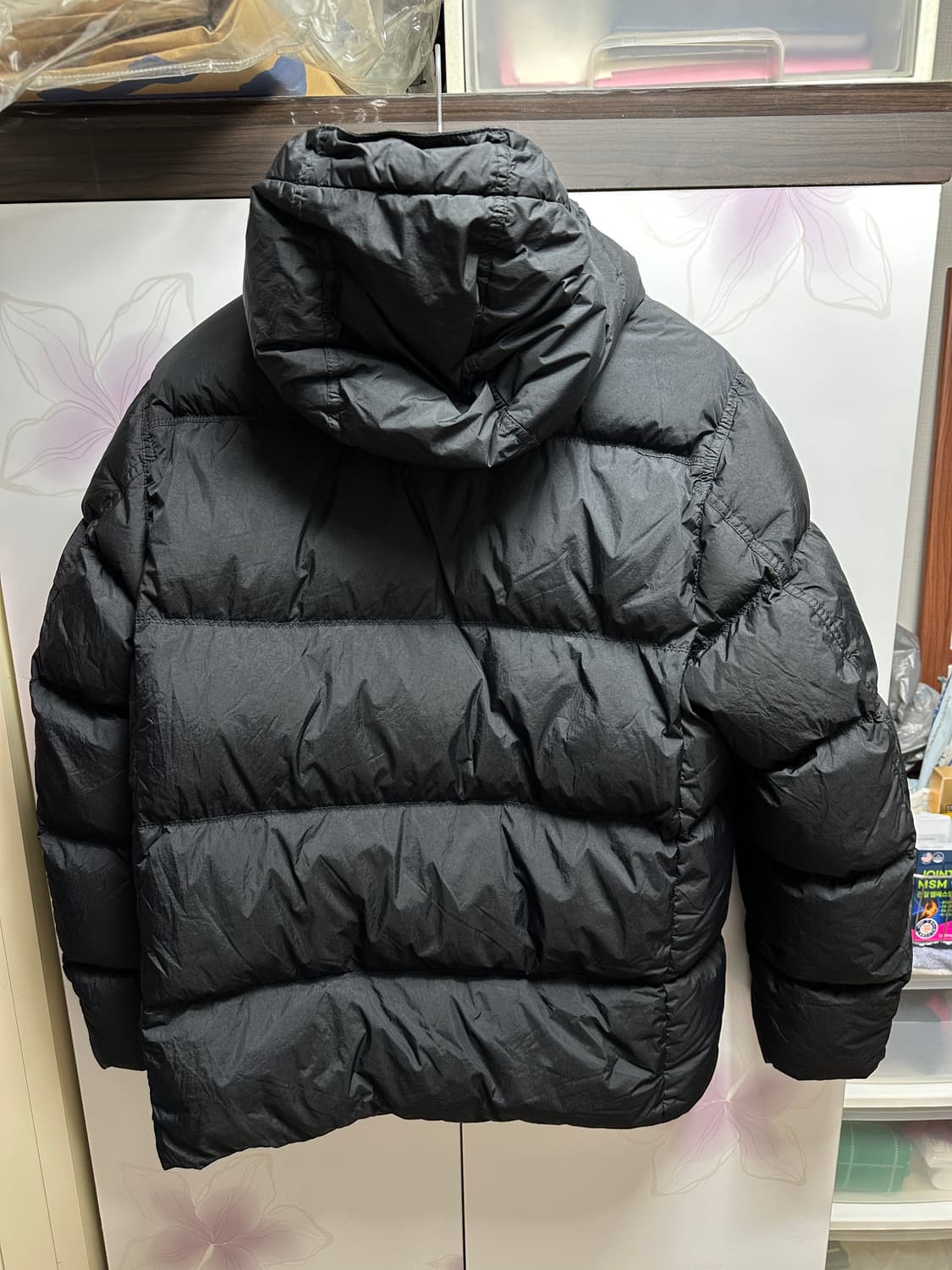 24FW 스톤아일랜드 크링클랩스 후드 패딩 S 상품이미지2