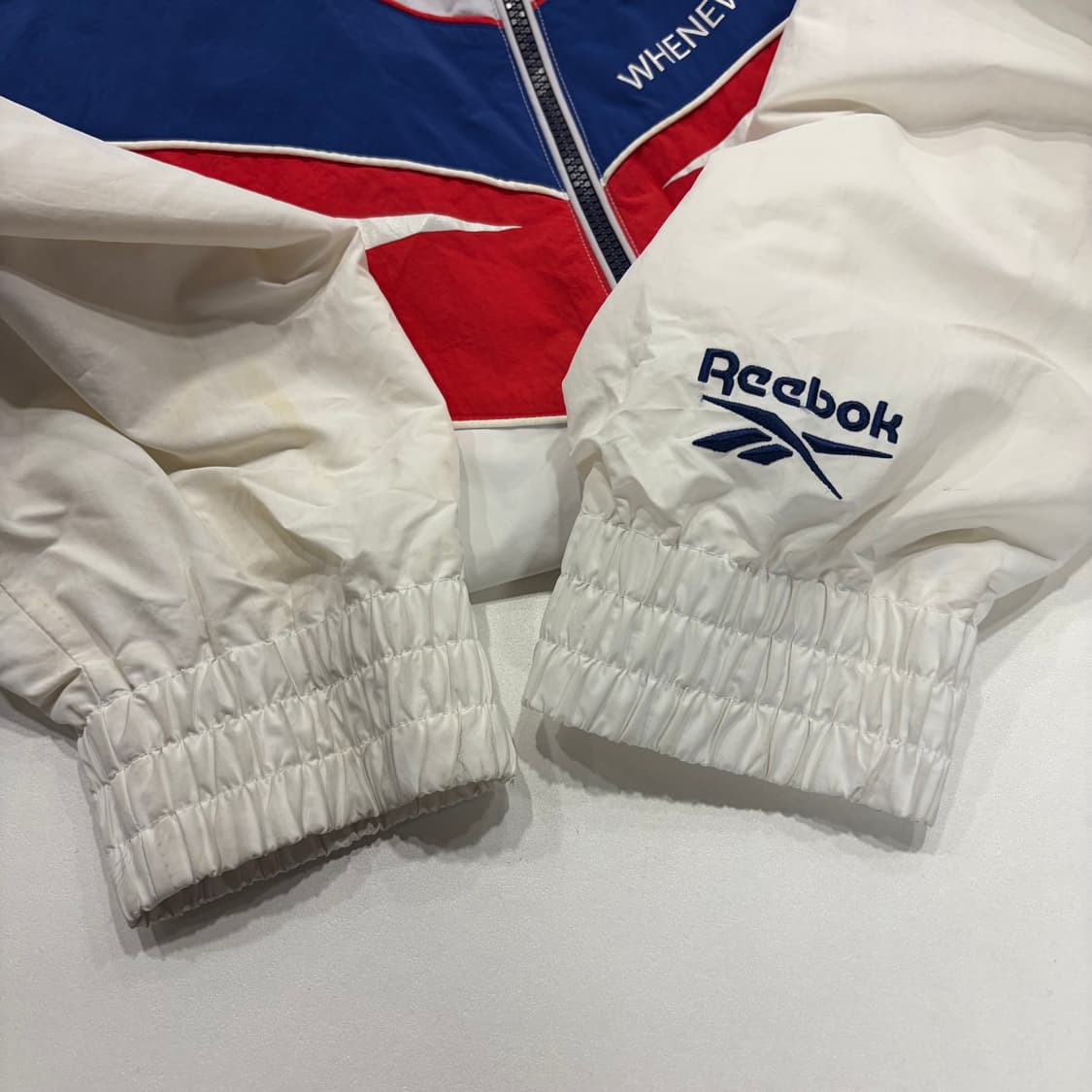 [115] 리복 올드스쿨 바람막이 자켓 화이트 B620 상품이미지7