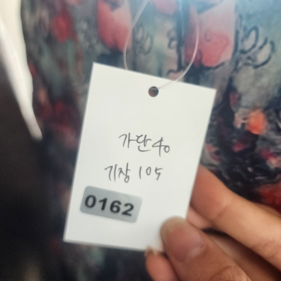 플라워 패턴 칠부 소매 원피스 상품이미지7