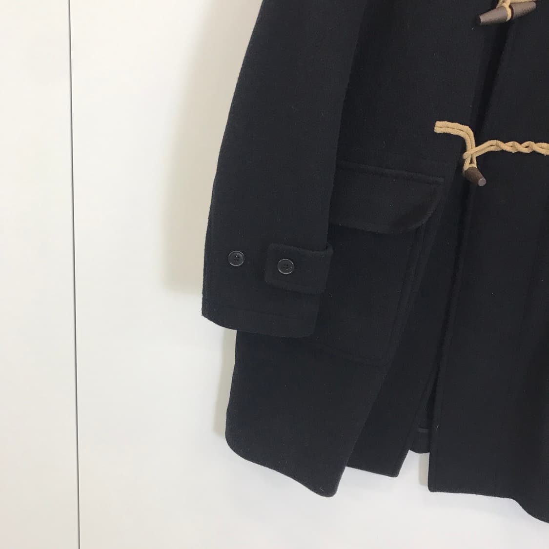 유니클로 더플코트 블랙 [XL사이즈] 상품이미지3