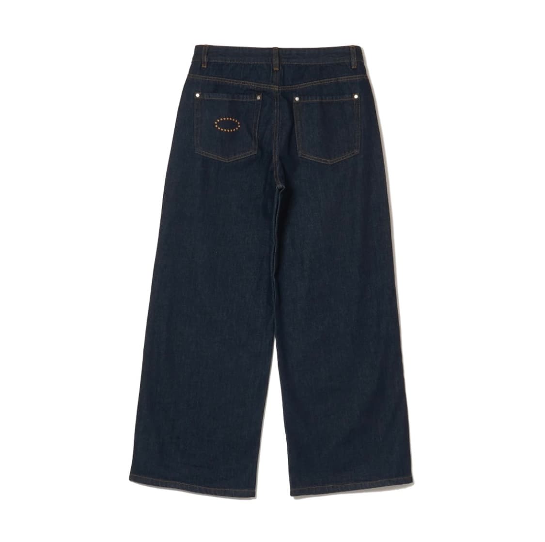 AFB SUPER BAGGY STUDDED PANTS INDIGO XL 상품이미지3